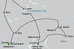 Bahnreise Alpenpanorama inkl. Glacier- und Bernina Express