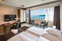 Hunguest Hotel Bál Resort - Wohnbeispiel Doppelzimmer Premium Seeblick (Zimmercodierung DMI)