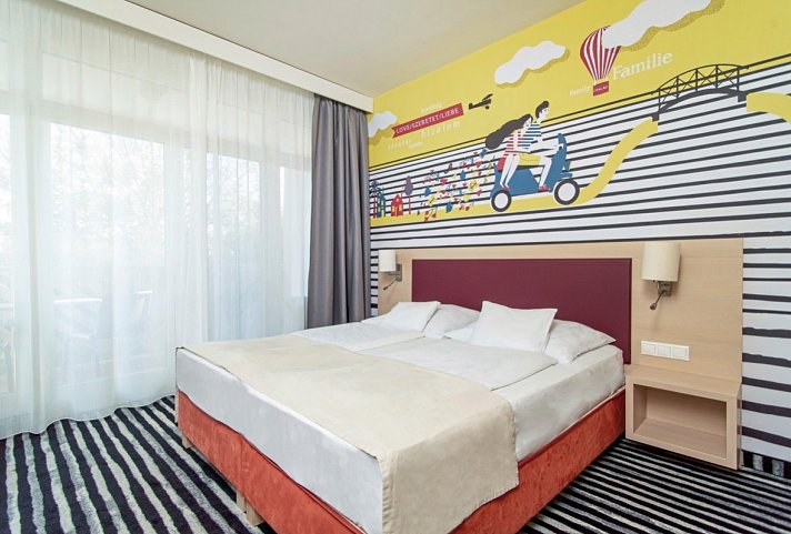 Kolping Hotel Spa & Family Resort - Wohnbeispiel Familiensuite (Zimmercodierung WI2)