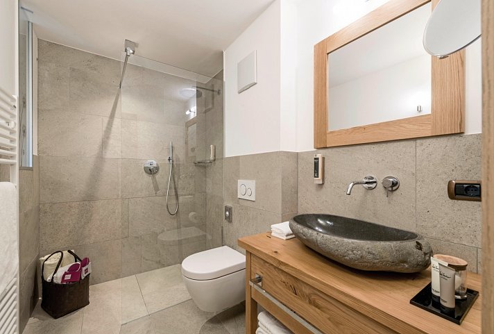 Aktiv- & Vitalhotel Erica - Wohnbeispiel Suite Dolomiten (Zimmercodierung WB1)