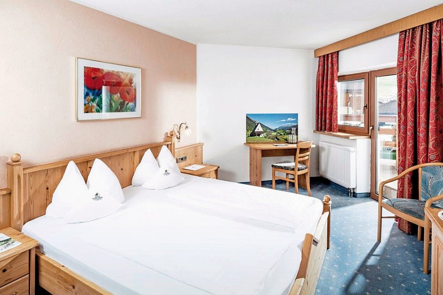 Schneeberg Family Spa Resort - Wohnbeispiel Doppelzimmer Mountain (Zimmercodierung DB3)