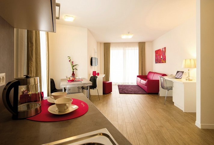 City Hotel Merano - Wohnbeispiel Suite City (Zimmercodierung WB2)