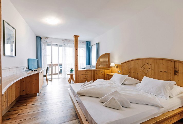 Tenz - Wohnbeispiel Doppelzimmer Salurner Klause (Zimmercodierung DB2)