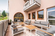 Norge - Terrasse mit Sitzgruppe