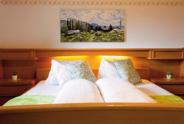 Almhotel Bergerhof - Wohnbeispiel Doppelzimmer Durnholz (Zimmercodierung DB1)