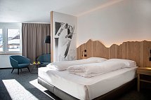 Blu Senales Family & Active Resort - Wohnbeispiel Doppelzimmer Superior (Zimmercodierungen DS1 & TS1)