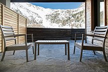 Blu Senales Family & Active Resort - Beispiel Balkon Doppelzimmer Superior mit Balkon (Zimmercodierungen DS2 & TS2)
