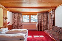 Sporthotel Kurzras - Wohnbeispiel Familienzimmer (Zimmercodierung FB1)
