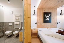 Naturhotel Miraval - Wohnbeispiel Doppelzimmer Berg (Zimmercodierung DB1)