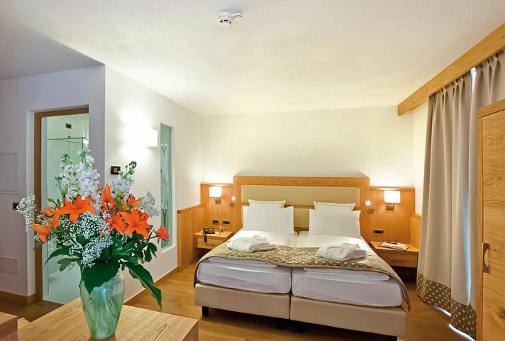 Rio Stava Family Resort & Spa - Wohnbeispiel Juniorsuite (Zimmercodierung JB1)