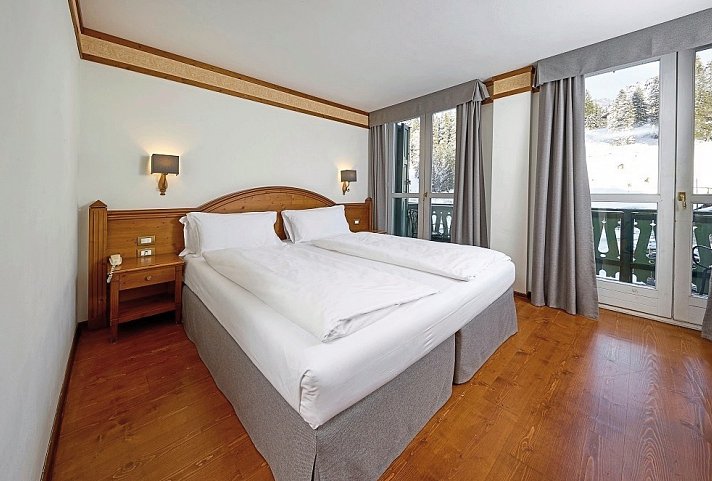Grand Hotel Misurina - Wohnbeispiel Doppelzimmer (Zimmercodierungen DB1 & DB2)