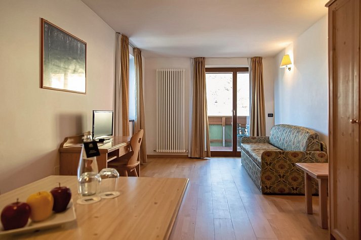 Golf Hotel - Wohnbeispiel Familienzimmer (Zimmercodierung FB1)