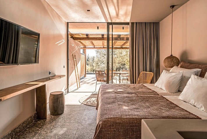 Cook's Club Corfu - Wohnbeispiel Doppelzimmer Swim-Up (Zimmercodierung DBQ)