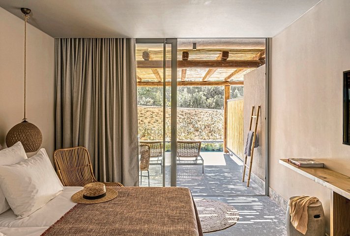 Cook's Club Corfu - Wohnbeispiel Doppelzimmer Swim-Up (Zimmercodierung DBQ)