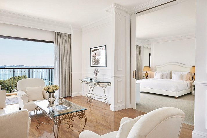 Corfu Imperial a Grecotel Resort to Live - Wohnbeispiel Suite Imperial Meerblick (Zimmercodierung WBM)