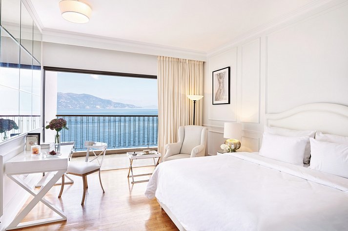 Corfu Imperial a Grecotel Resort to Live - Wohnbeispiel Doppelzimmer Panoramic Meerblick (Zimmercodierung DBM)