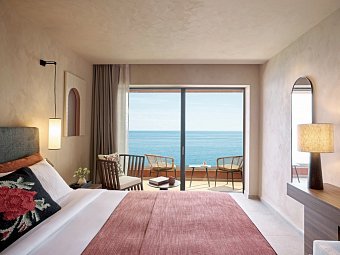 Ella Álkyna - Wohnbeispiel Doppelzimmer Deluxe Meerblick (Zimmercodierung DDM)