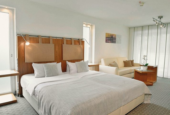 Parkhotel Oberhausen - Wohnbeispiel Doppelzimmer Komfort (Zimmercodierungen DF1 & EF1)