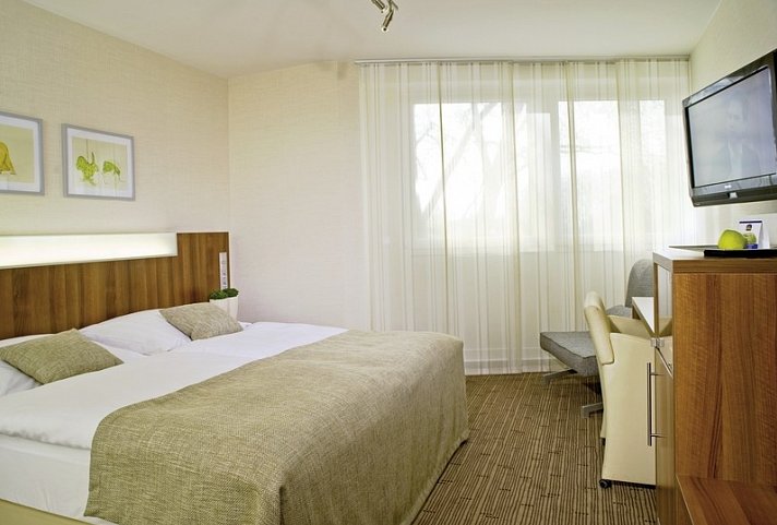 Parkhotel Oberhausen - Wohnbeispiel Doppelzimmer Komfort (Zimmercodierungen DF1 & EF1)