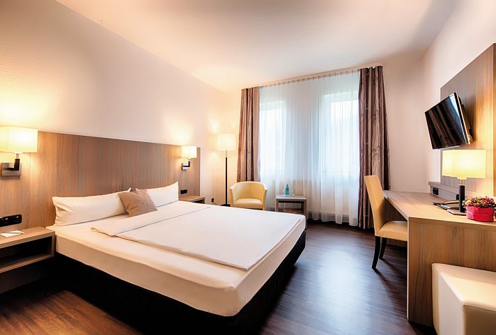 ACHAT Hotel Bochum Dortmund - Wohnbeispiel Doppelzimmer (Zimmercodierung DB1)