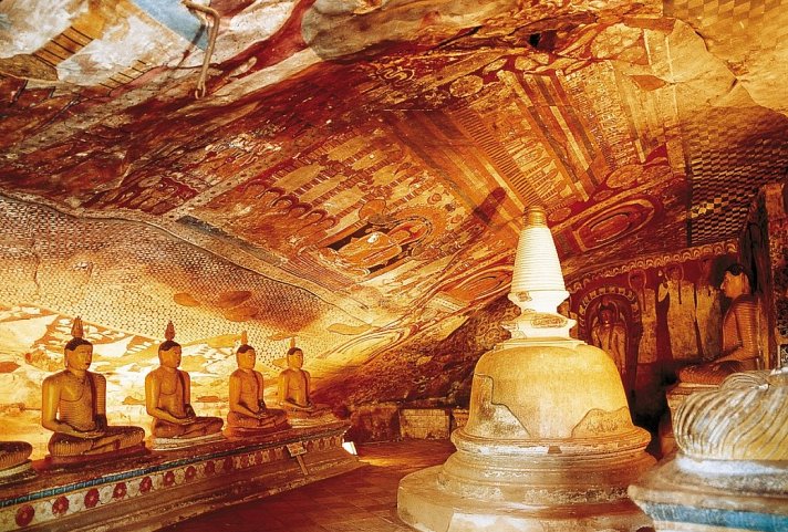 Sri Lanka Classic (Gruppenreise) - Höhlentempel Dambulla