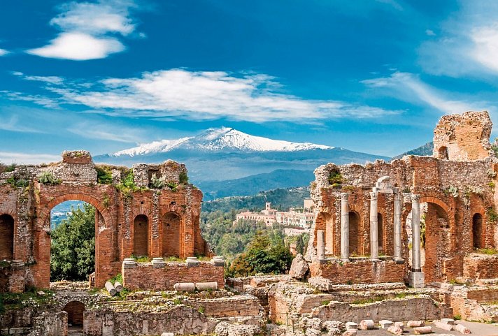 Die bezaubernde Ostküste Siziliens - Taormina