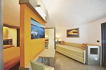 Calanica - Wohnbeispiel Juniorsuite (Zimmercodierungen J1N, J1M & J2M)