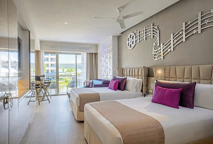 Planet Hollywood Cancun, An Autograph Collection All-Inclusive Resort - Wohnbeispiel Juniorsuite (Zimmercodierung JB1)
