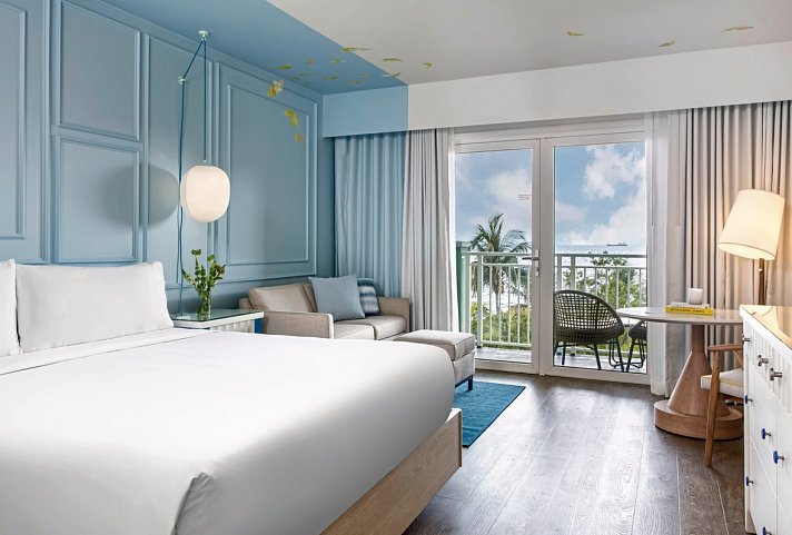 Renaissance Wind Creek Curacao Resort - Wohnbeispiel Ocean King (Zimmercodierung UB4)