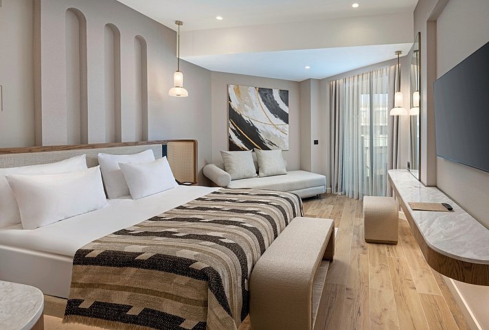 Liberty Signa - Wohnbeispiel Doppelzimmer Deluxe Poolzugang über Treppen (Zimmercodierungen UD1, DSN & DCN)