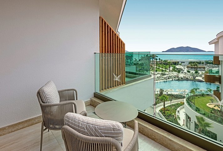 Liberty Signa - Wohnbeispiel Doppelzimmer Superior seitl. Meerblick (Zimmercodierungen DSN & DCN)