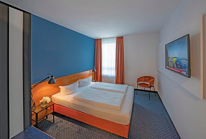 ACHAT Hotel Dresden Altstadt - Wohnbeispiel Doppelzimmer Business (Zimmercodierungen DB1 & DE1)