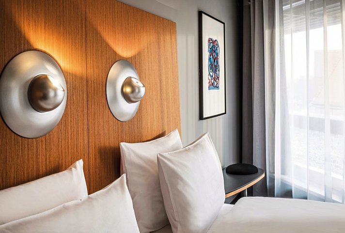 Penck Hotel Dresden - Wohnbeispiel Doppelzimmer Classic (Zimmercodierung DB1)