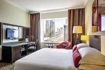 Towers Rotana Dubai - Wohnbeispiel Guest Room (Zimmercodierungen DB1 & DG1)
