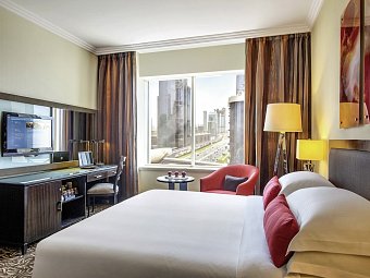 Towers Rotana Dubai - Wohnbeispiel Guest Room (Zimmercodierungen DB1 & DG1)
