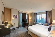 Rose Rayhaan by Rotana - Wohnbeispiel Burj Khalifa View Room (Zimmercodierung DB4)