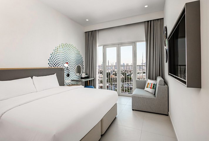 Rove La Mer Beach, Jumeirah - Wohnbeispiel Rover Room (Zimmercodierung DB1)