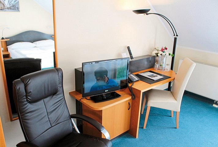 H+ Hotel Erfurt - Wohnbeispiel Doppelzimmer (Zimmercodierung DB1)