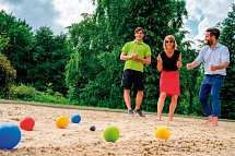 AHORN Berghotel Friedrichroda - Boccia im Außenbereich