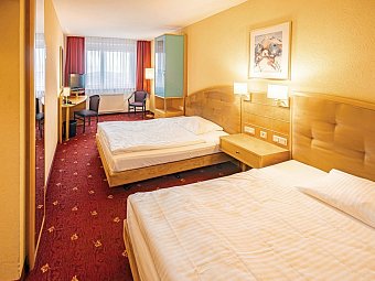 Ringberg Hotel - Wohnbeispiel Doppelzimmer Komfort (Zimmercodierungen DF1 & DC1)
