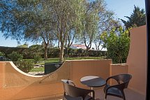 Vila Galé Atlantico - Beispiel Balkon Doppelzimmer Gartenblick (Zimmercodierung DBG)