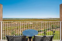 AP Cabanas Beach & Nature - Beispiel Balkon Doppelzimmer Ria Formosa Blick (Zimmercodierungen DBI & D3I)