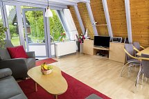 Ferienwohnpark Immenstaad - Wohnbeispiel Nurdachhaus Typ 7 (Zimmercodierung HB1)