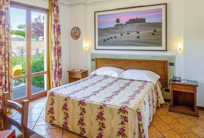 Hotel Sovestro - Wohnbeispiel Doppelzimmer (Zimmercodierung DB1)