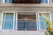 Orca Praia - Wohnbeispiel Doppelzimmer Meerblick (Zimmercodierung DBM)