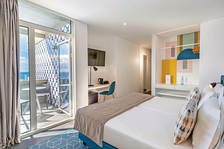 Allegro Madeira - Wohnbeispiel Doppelzimmer Meerblick (Zimmercodierung DBM)