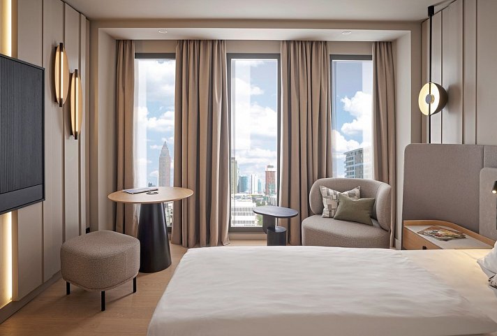 ATLANTIC Hotel Frankfurt - Wohnbeispiel Doppelzimmer Komfort (Zimmercodierung DF1)