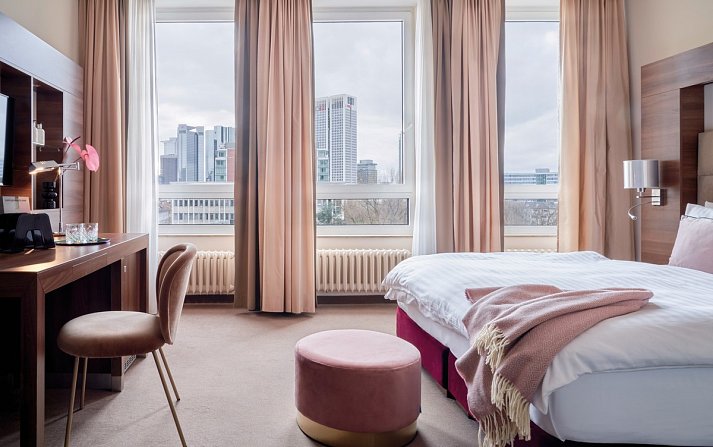 Flemings Selection Hotel Frankfurt City - Wohnbeispiel Doppelzimmer Superior (Zimmercodierung DS3)
