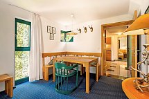 Hotel Gersfelder Hof - Wohnbeispiel Appartement 1 Schlafzimmer Familie (Zimmercodierung AB1)