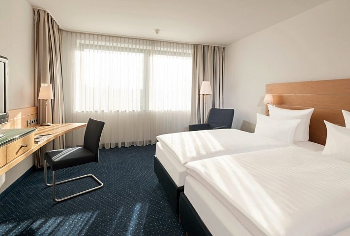 Dorint Pallas Wiesbaden - Wohnbeispiel Doppelzimmer Standard (Zimmercodierung DG1)